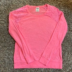 Victoria’s Secret Pink long sleeve with lace